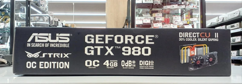ASUS Grafikkarte STRIX-GTX980-DC2OC-4GD5
