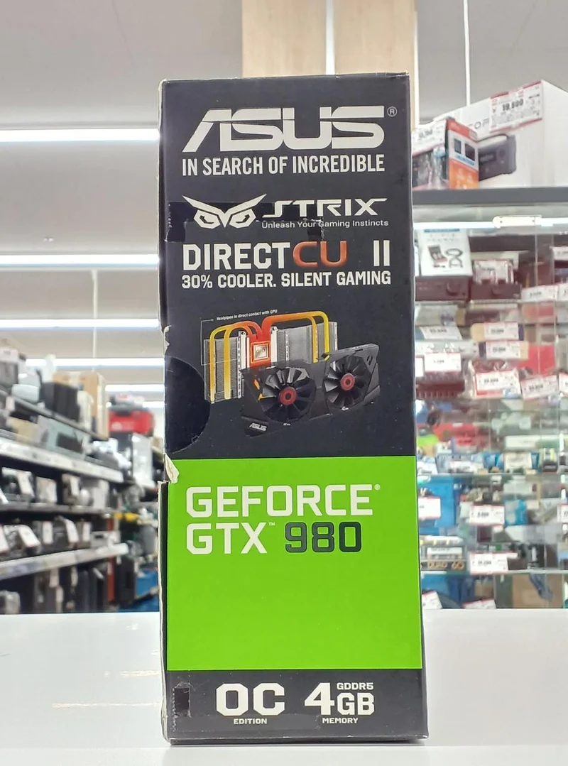 ASUS Grafikkarte STRIX-GTX980-DC2OC-4GD5