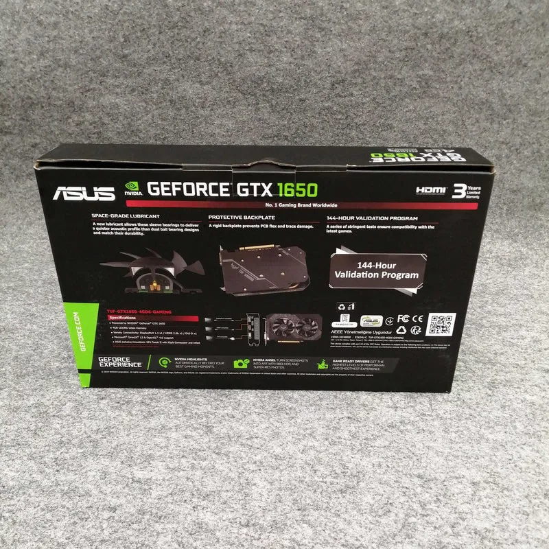 ASUS Grafikkarte: TUF-GTX1650-O4GD6-GAMING