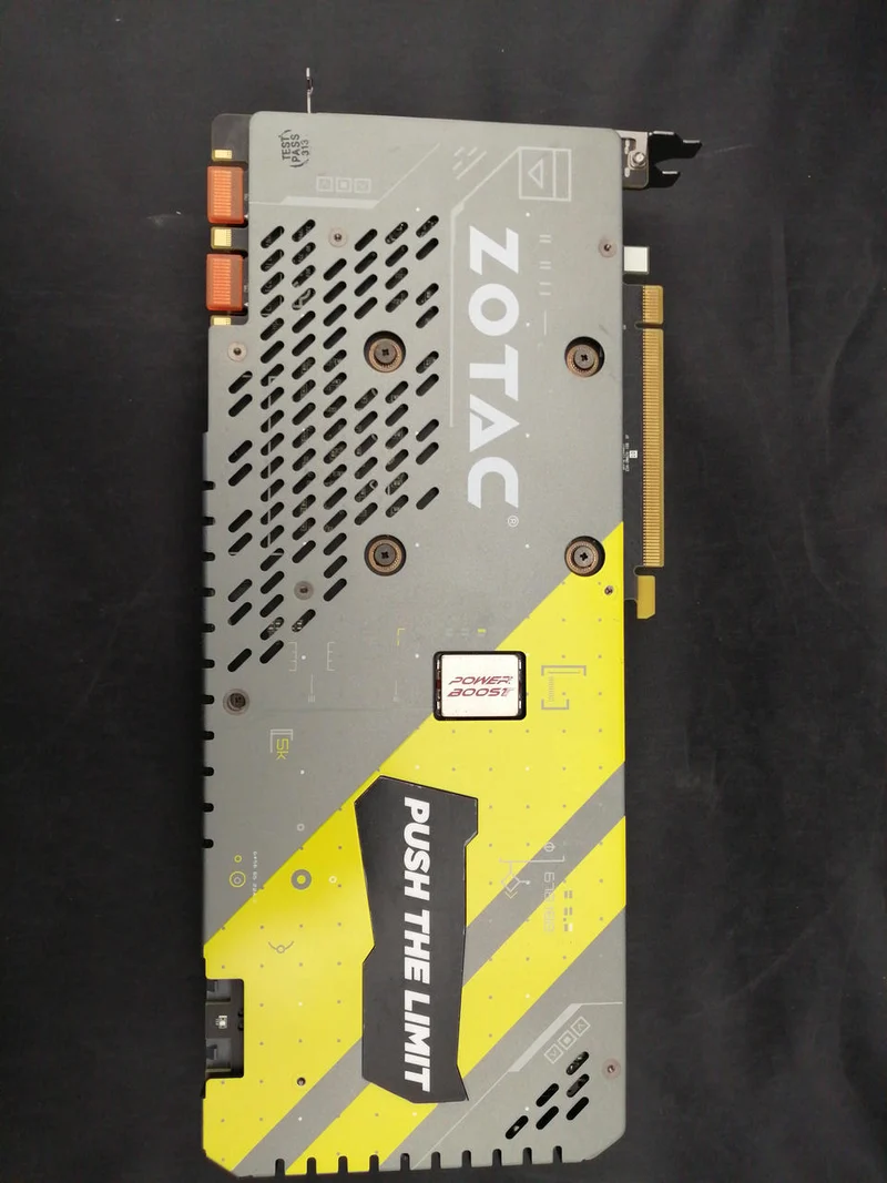 ZOTAC Grafikkarte: GEFORCE GTX1080