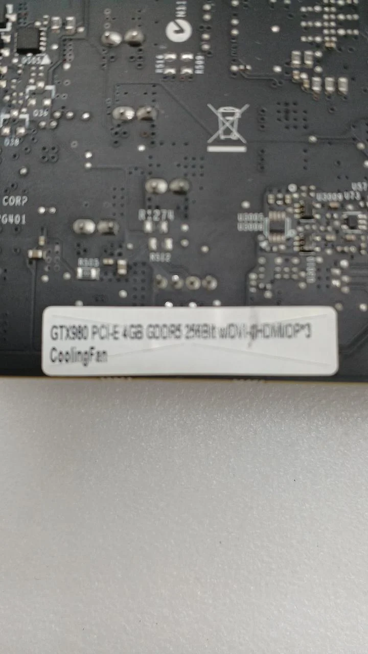 NVIDIA-Grafikkarte: GTX980 4 GB