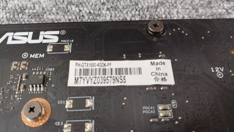 ASUS Grafikkarte PH-GTX1650-4GD6