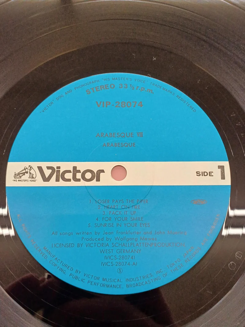 Victor Western Music Arabesque / Loser of Love