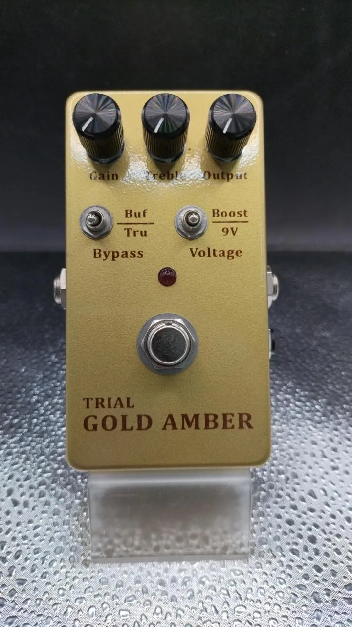 PROBE-Effektpedal: GOLD AMBER