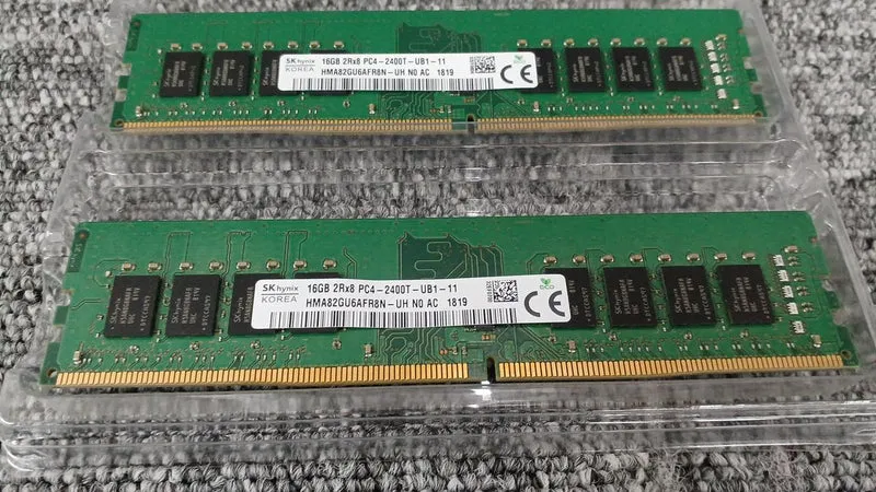 SKHYNIX PC-Speicher DDR4 16GB x2 16GB 2RX8 PC4-2400T-UB1-11