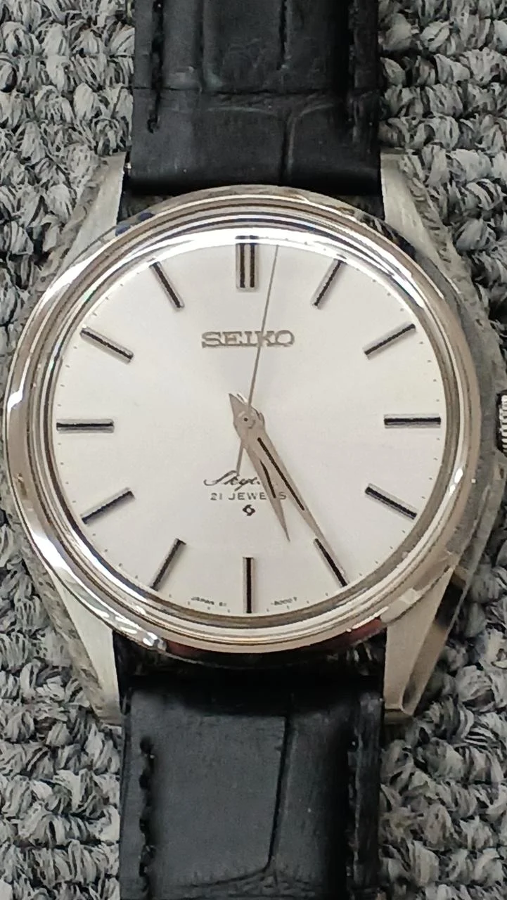 SEIKO Armbanduhr mit Handaufzug 6100-8000