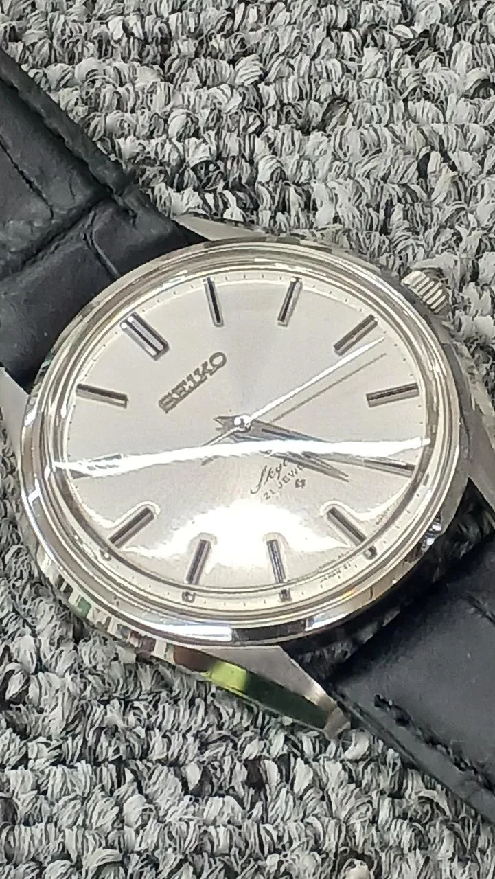 SEIKO Armbanduhr mit Handaufzug 6100-8000
