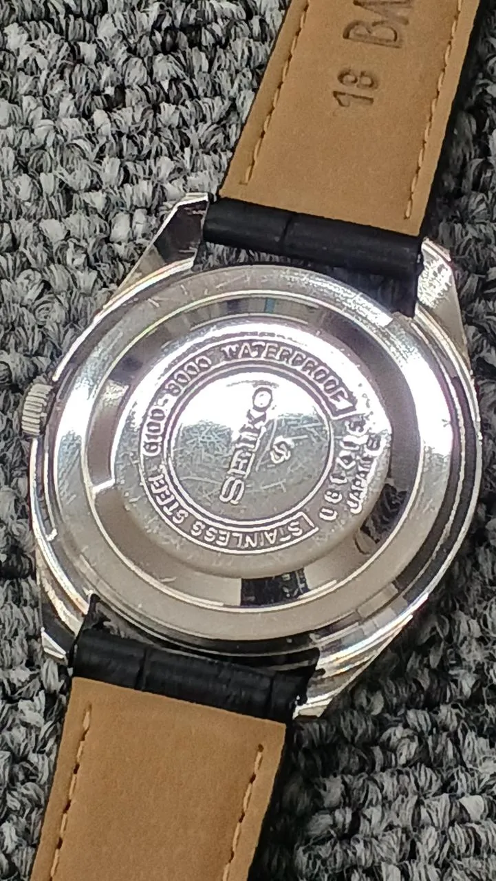 SEIKO Armbanduhr mit Handaufzug 6100-8000