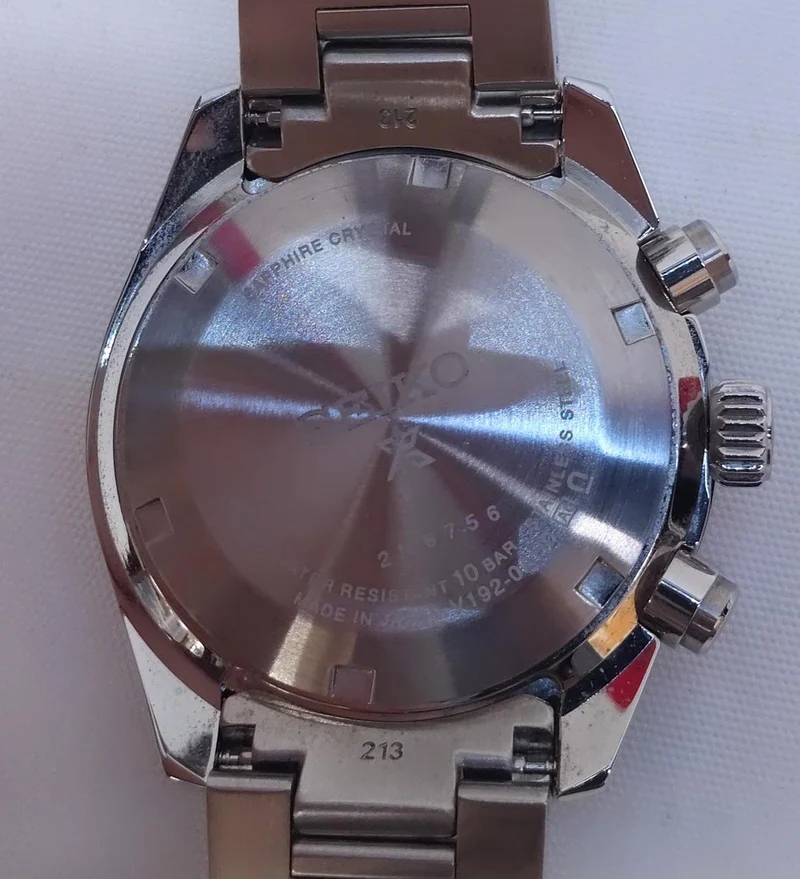 SEIKO Solar-Armbanduhr V192-0AH0