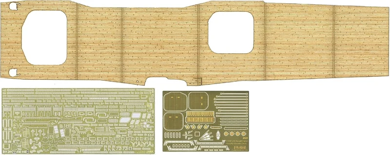 Fujimi FH-25EX-3 1/700 IJN Serie Nr. 25 Japanischer Marine-Flugzeugträger Hiryu (mit Ätzteilen und Holzdeck-Abziehbildern)