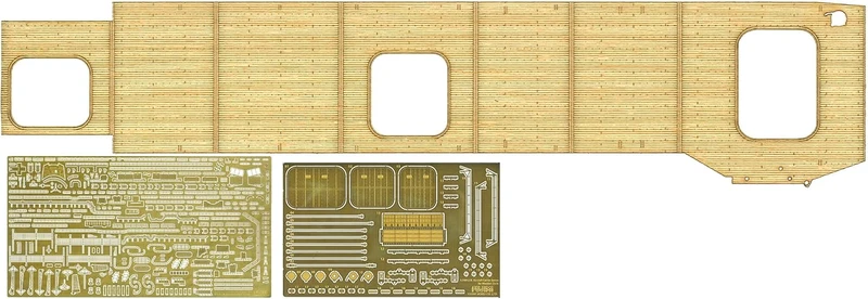 Fujimi FH-24EX-3 1/700 IJN Serie Nr. 24 Japanischer Marine-Flugzeugträger Soryu (mit Ätzteilen und Holzdeck-Abziehbildern)
