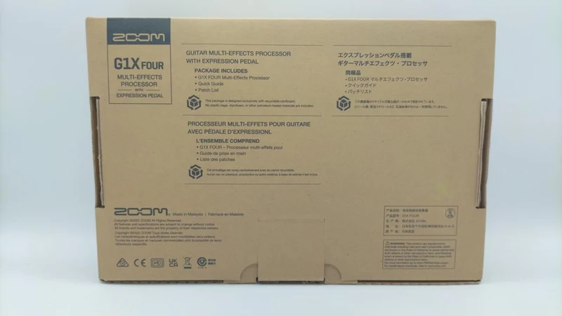 ZOOM Multi-Effekte G1X FOUR
