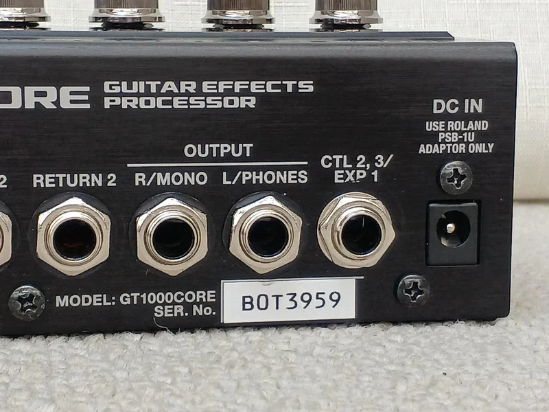 BOSS Multi-Effektgerät GT-1000 CORE