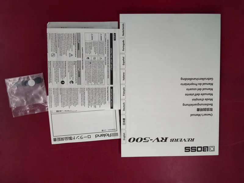 BOSS Multi-Effektgerät RV-500