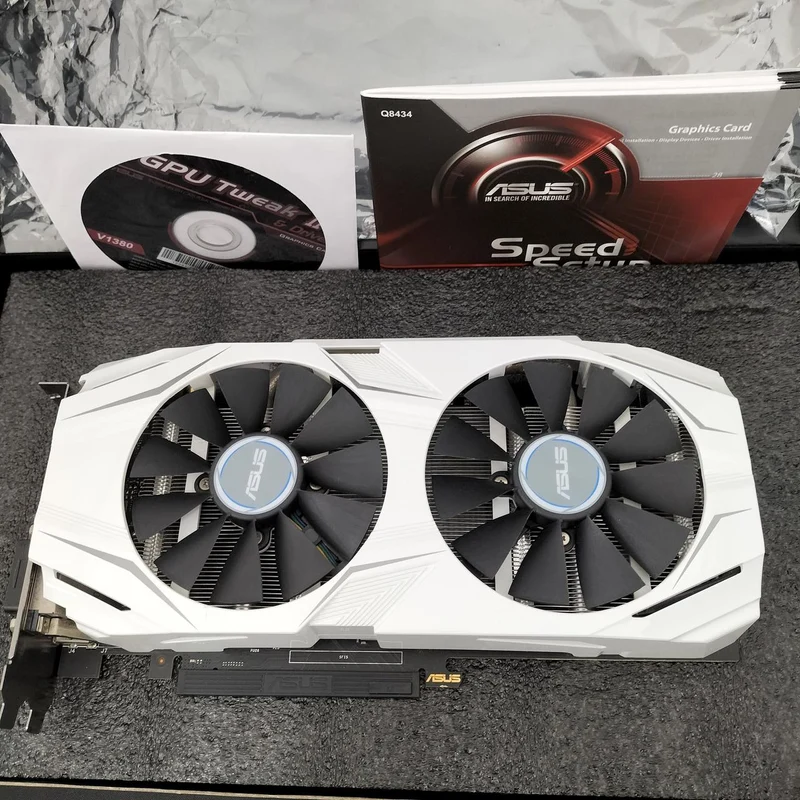 ASUS PCI-EXPRESS Bus-kompatible NVIDIA-Grafikkarte DUAL-GTX1070-08G