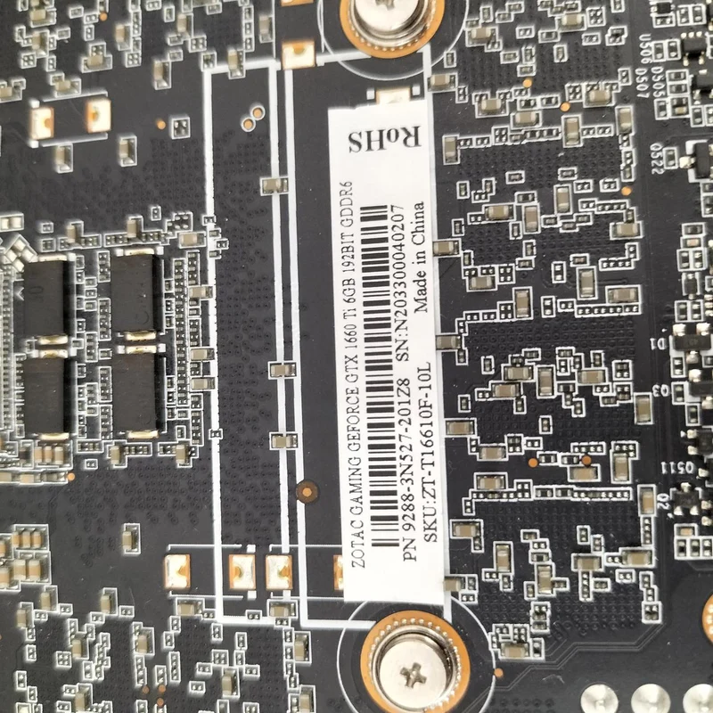 ZOTAC PCI-EXPRESS Bus-kompatible NVIDIA-Grafikkarte ZT-T16610F-10L