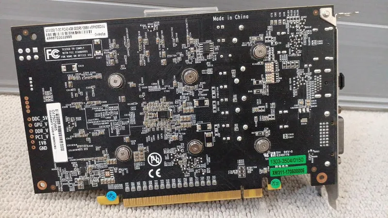 Xianren Zhizhi Grafikkarte GTX1050 TI PCI-E 4GB GDDR5