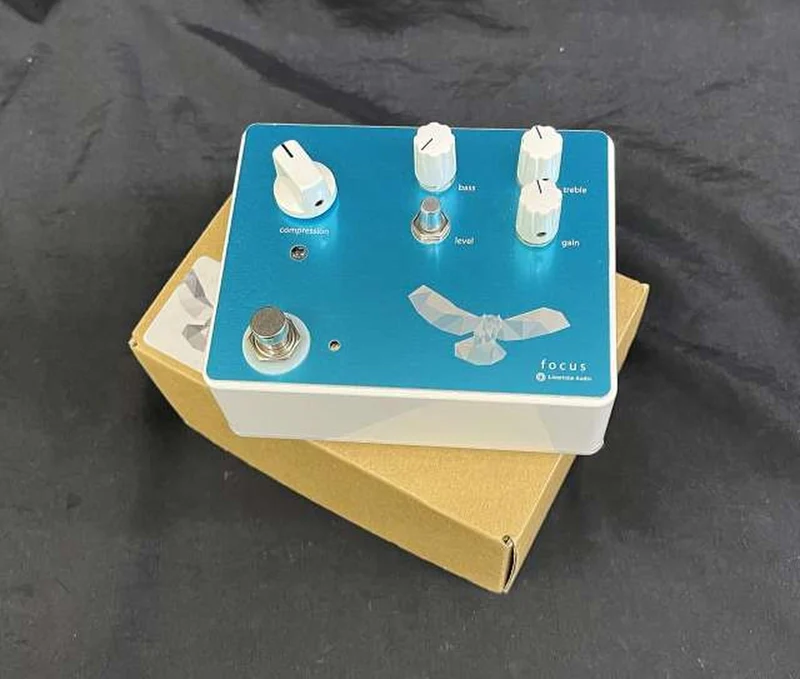 [JUNK] LIMETONE AUDIO [Studio Equipment Quality] Effektpedal FOCUS ALUMITE COLOR