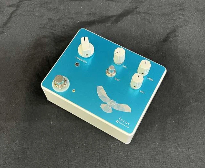 [JUNK] LIMETONE AUDIO [Studio Equipment Quality] Effektpedal FOCUS ALUMITE COLOR