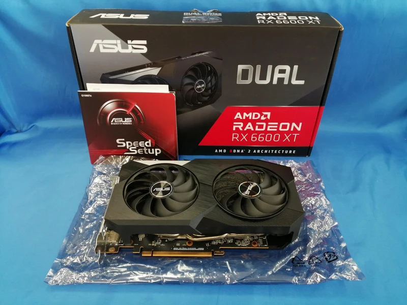 ASUS-Grafikkarte: DUAL-RX6600XT-O8G