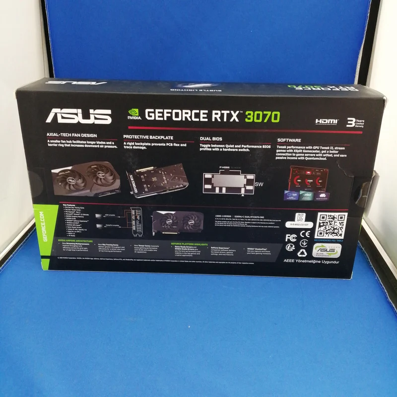 ASUS Grafikkarte/DUAL-RTX3070-O8G-V2 DUAL-RTX3070-O8G-V2