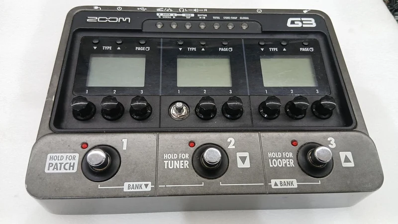 ZOOM Multi-Effekte G3