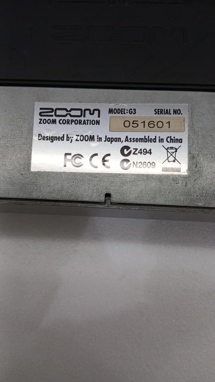 ZOOM Multi-Effekte G3