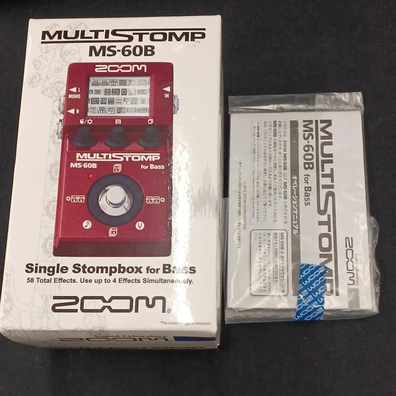 ZOOM Multi-Effektpedal MS-60B