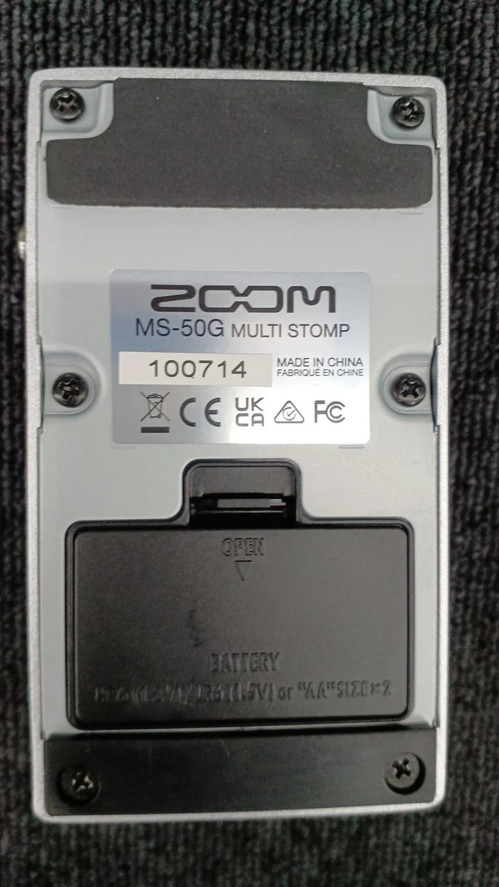 ZOOM Multi-Effektpedal MS-50G