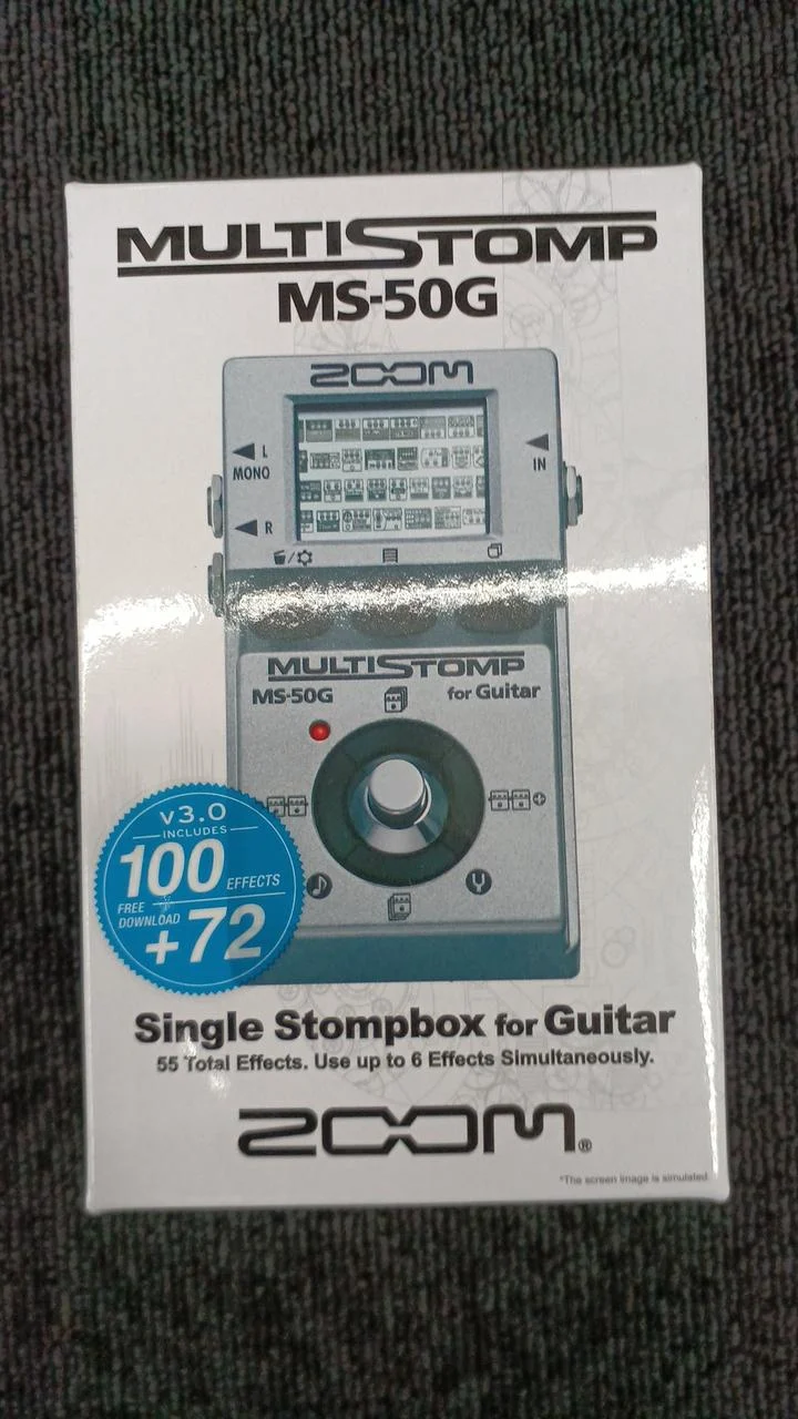 ZOOM Multi-Effektpedal MS-50G