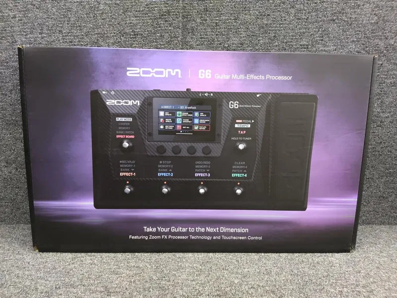 ZOOM Multi-Effekte G6