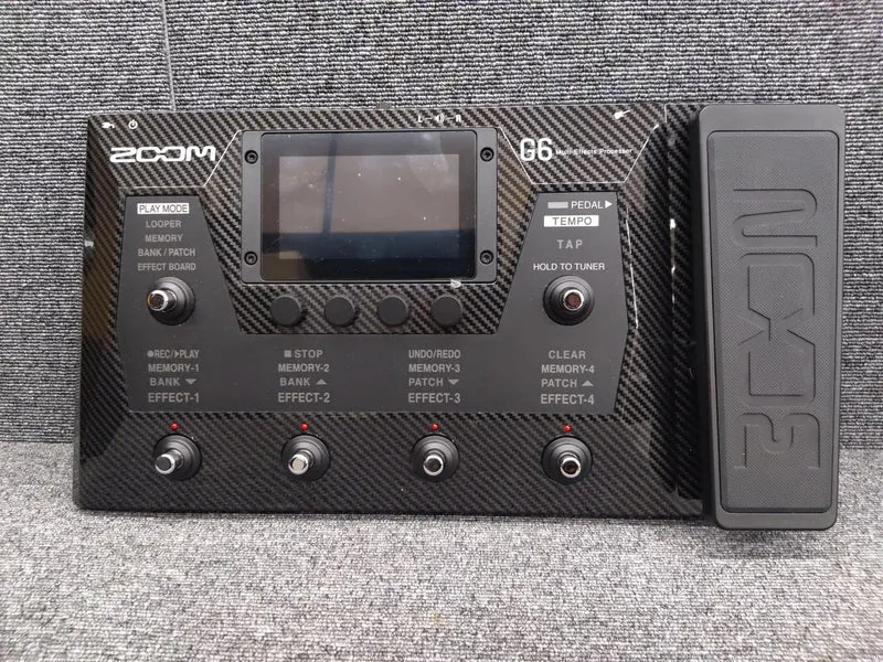 ZOOM Multi-Effekte G6