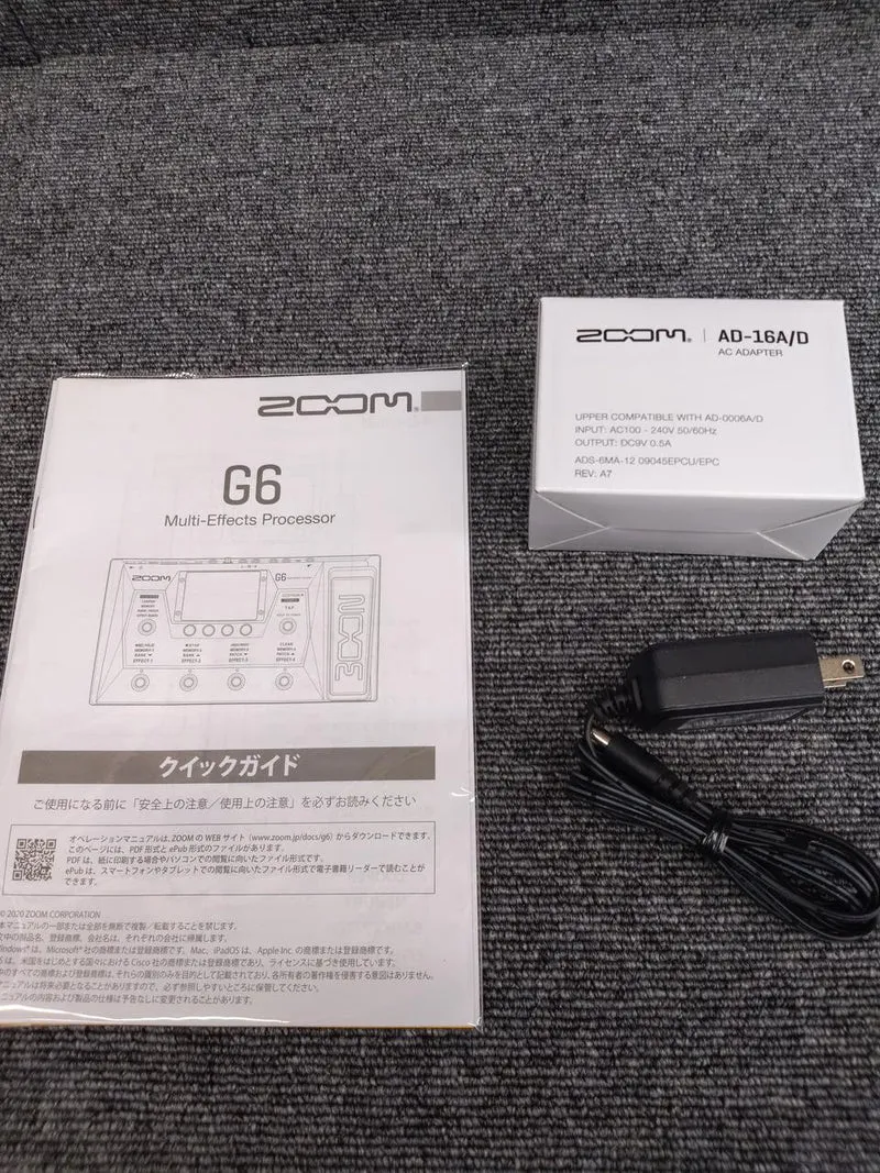 ZOOM Multi-Effekte G6