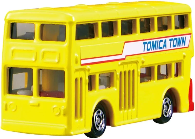 Tomica World Tomica Vehicle Town Großer, verwandelbarer Doppeldeckerbus Rotary (mit Tomica)