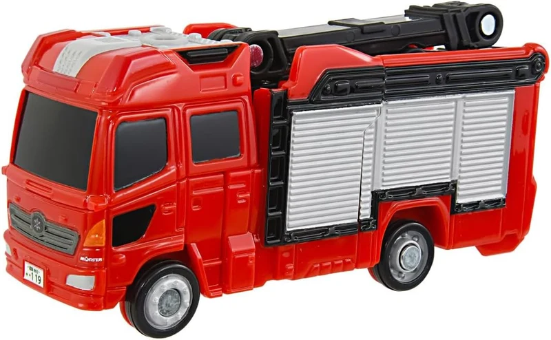 Tomica Job Labor TJB02 Fire Braver Morita Mehrzweck-Feuerwehrpumpenfahrzeug MVF