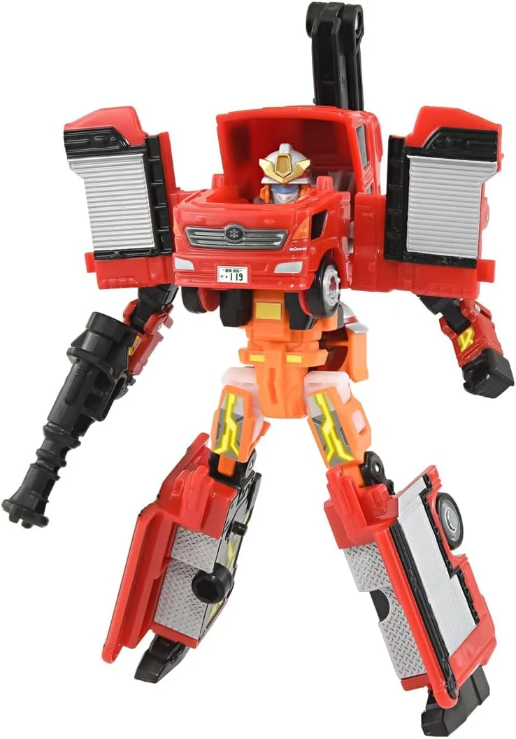 Tomica Job Labor TJB02 Fire Braver Morita Mehrzweck-Feuerwehrpumpenfahrzeug MVF