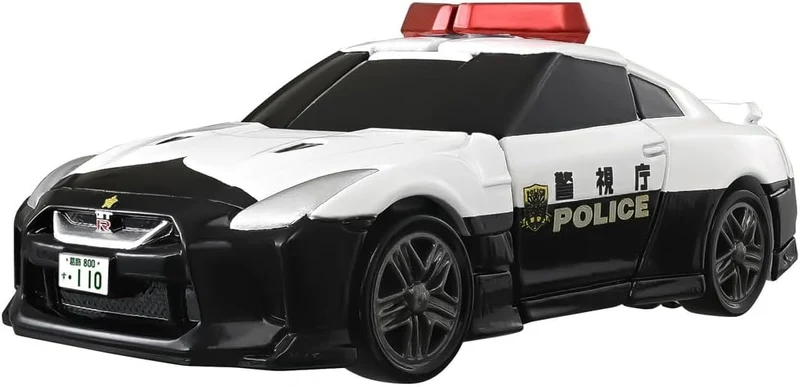 Tomica Job Labor TJB01 Police Braver Nissan GT-R Streifenwagen
