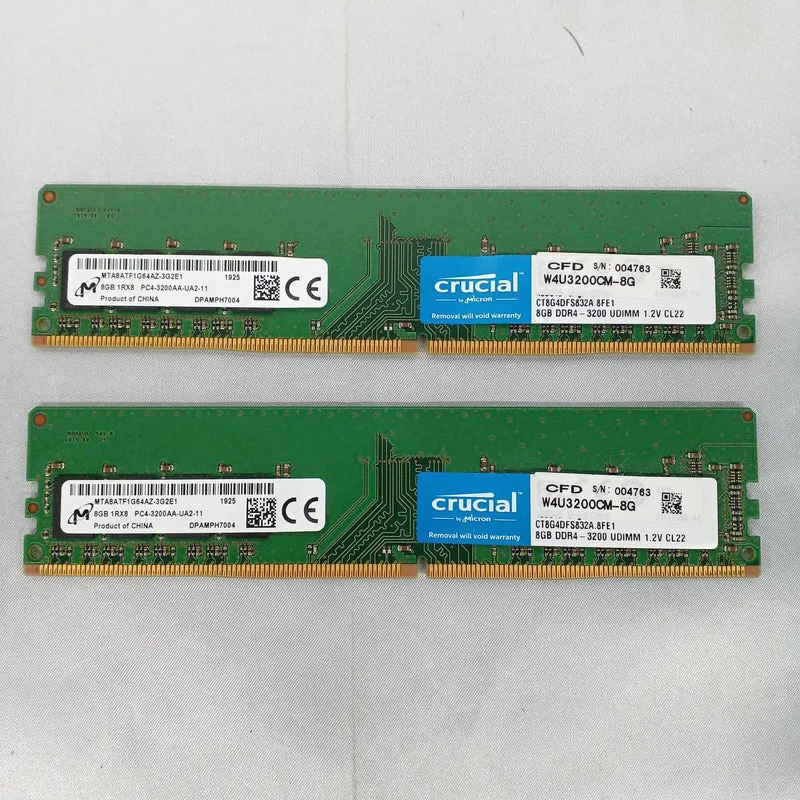 CRUCIAL Arbeitsspeicher 8 GB x2 W4U7200CM-8G
