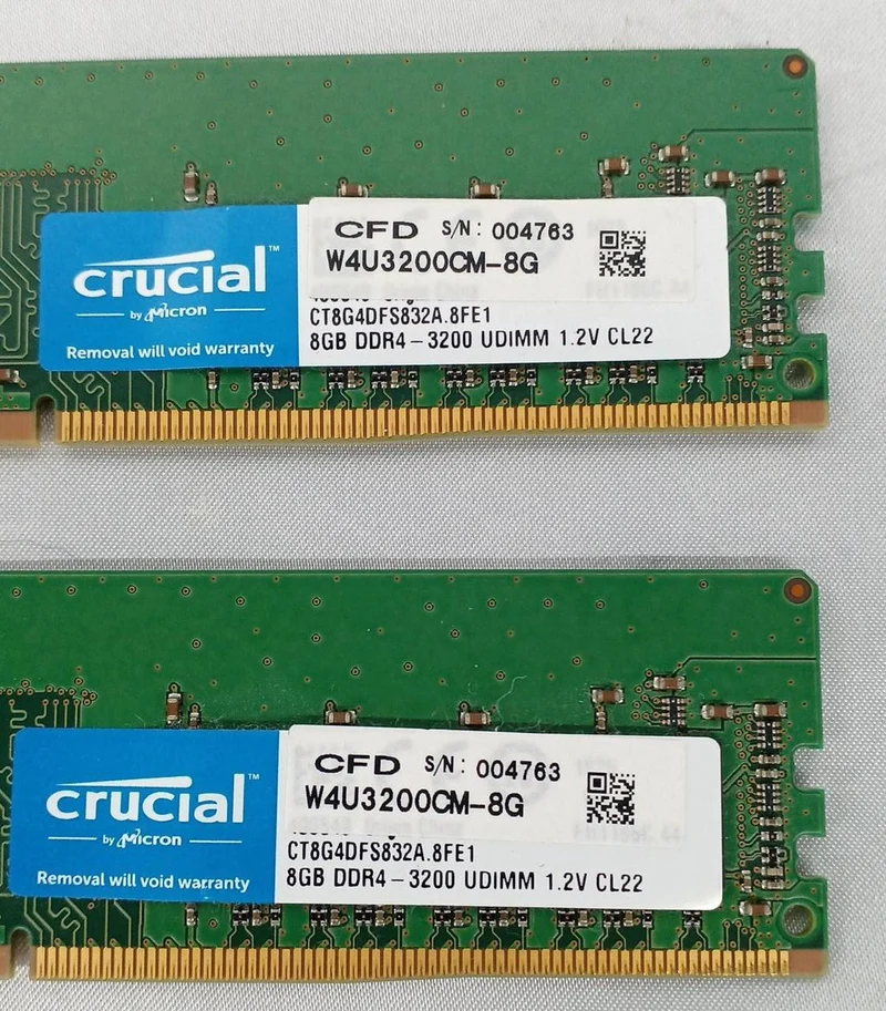 CRUCIAL Arbeitsspeicher 8 GB x2 W4U7200CM-8G