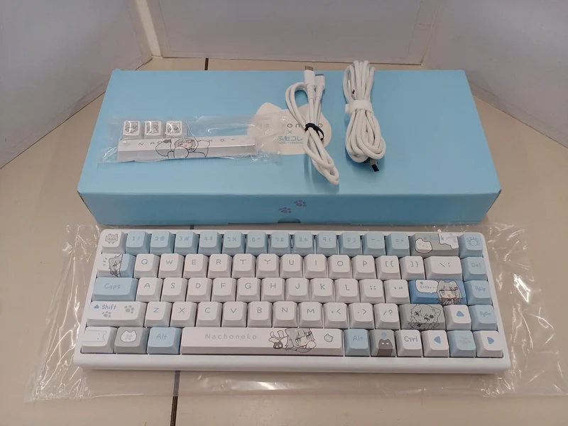 FumoCollection Gaming-Tastatur POLAR 65 PRO Fumokore × NACHONEKO Modell