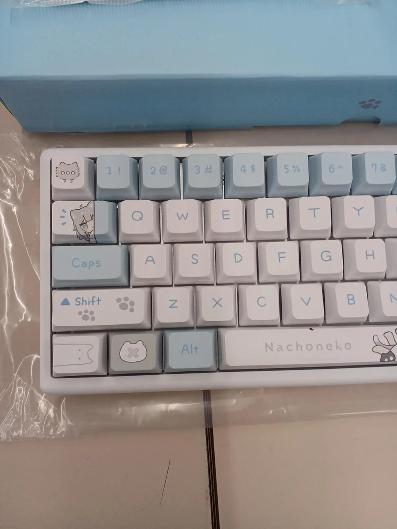 FumoCollection Gaming-Tastatur POLAR 65 PRO Fumokore × NACHONEKO Modell