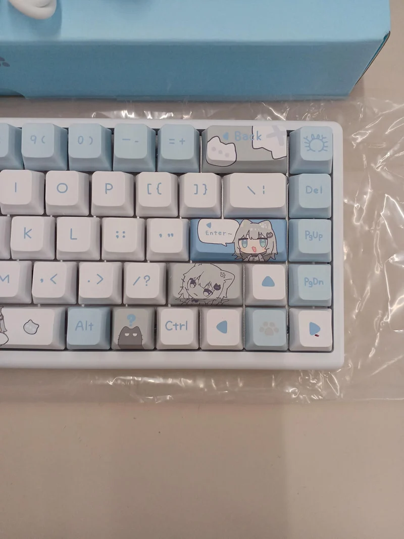 FumoCollection Gaming-Tastatur POLAR 65 PRO Fumokore × NACHONEKO Modell