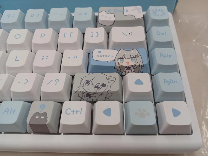 FumoCollection Gaming-Tastatur POLAR 65 PRO Fumokore × NACHONEKO Modell