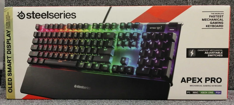 STEELSERIES Gaming-Tastatur APEX PRO