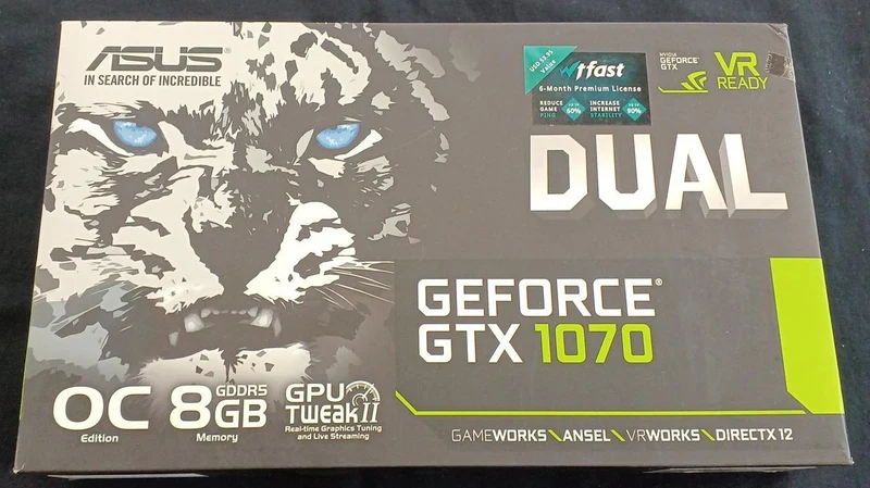 ASUS Grafikkarte: DUAL-GTX1070-O8G