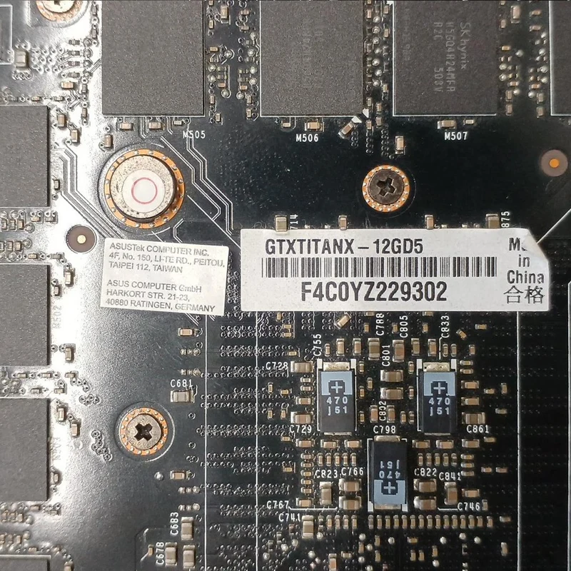 NVIDIA-Grafikkarte: GTX TITAN X 12 GB