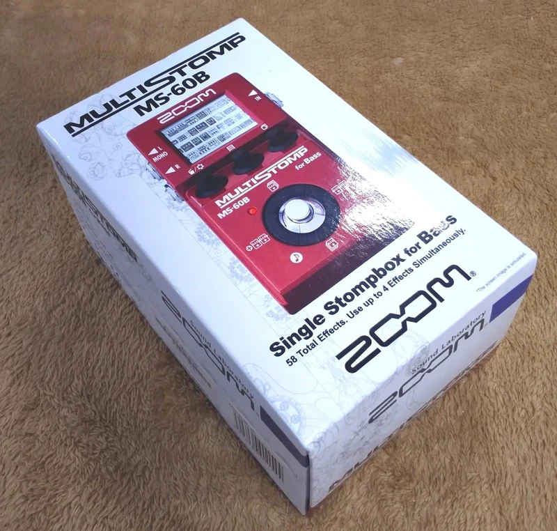 ZOOM Multi-Effektpedal MS-60B