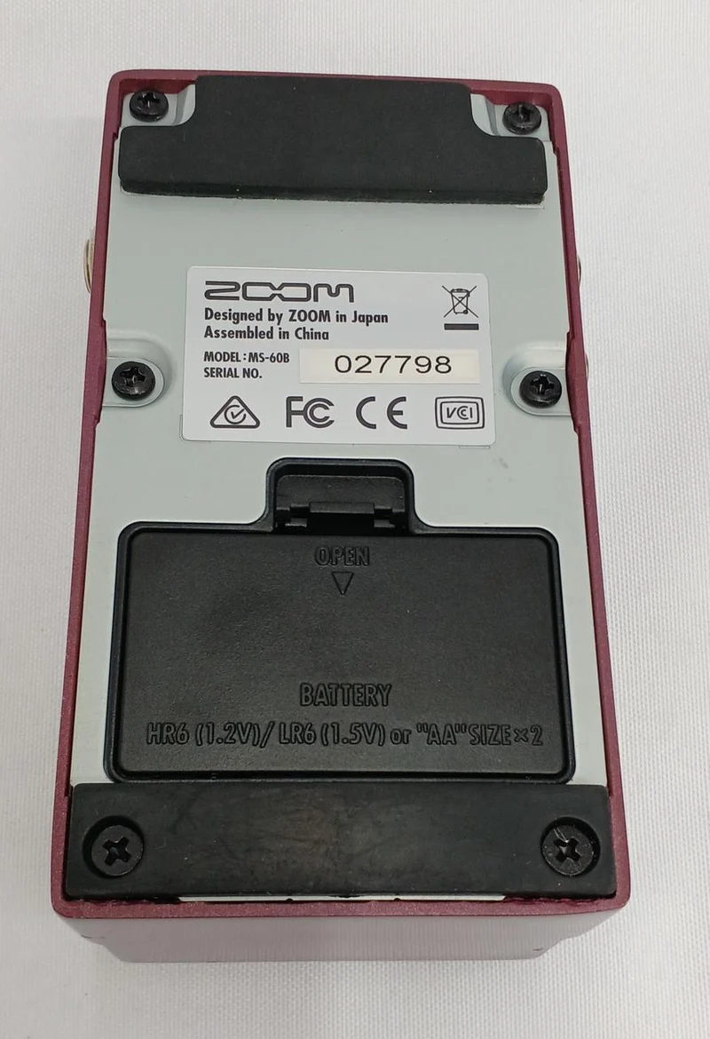 ZOOM Multi-Effektpedal MS-60B