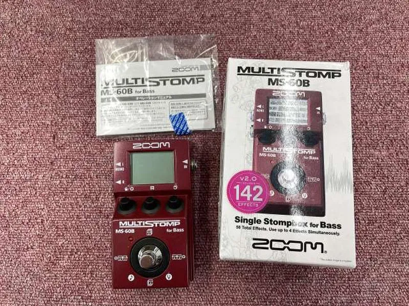 ZOOM Multi-Effektpedal MS-60B