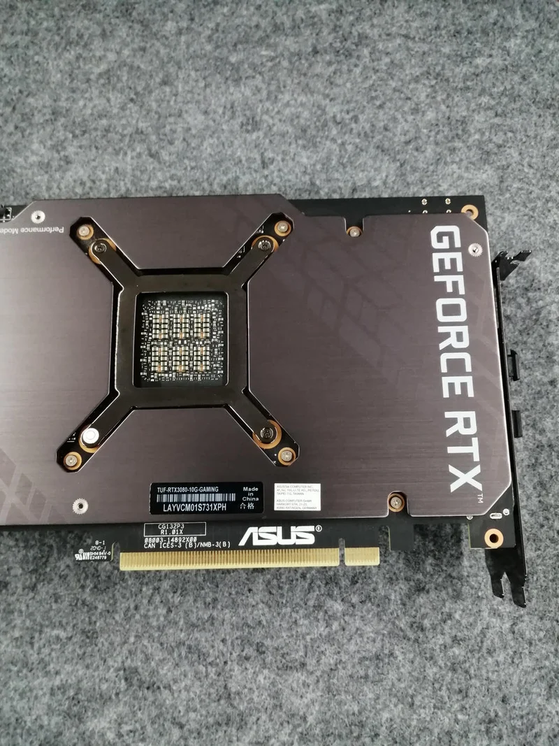 ASUS Grafikkarte: TUF-RTX3080-10G-GAMING